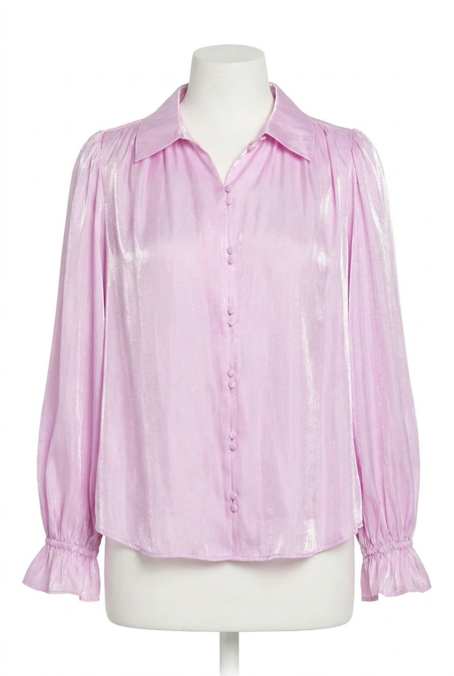 NEW CROSBY BY MOLLIE BURCH cherry blossom neil top in pink